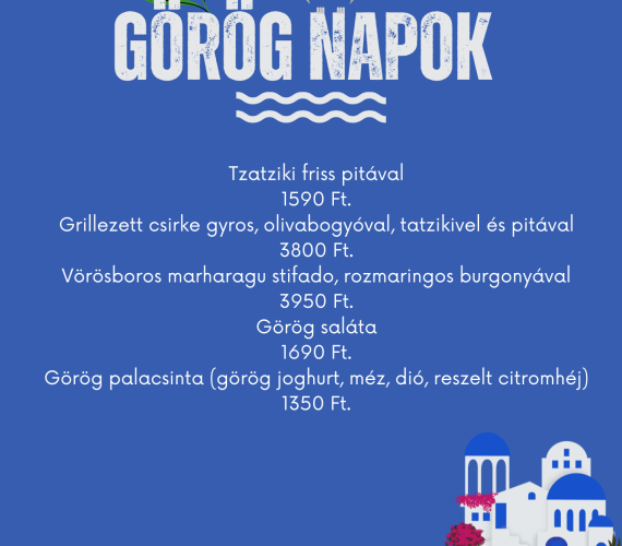 GÖRÖG NAPOK